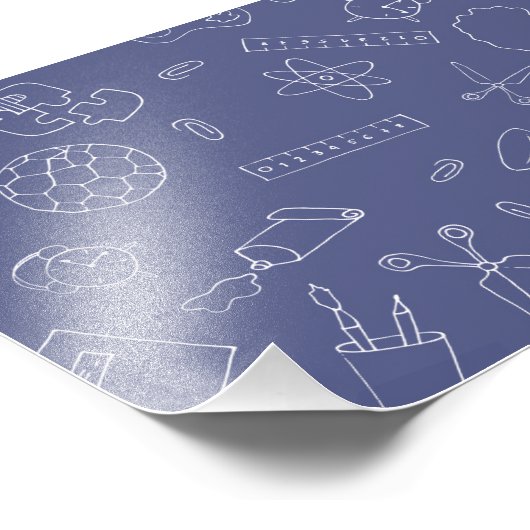 Terug naar school studiebenodigdheden, terug naar foto afdruk (Hoek)