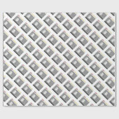 Terug naar School Supplies Compositie Boeken Party Cadeaupapier (Vlak)