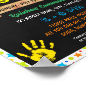 Terug naar School Supply Drive evenement sjabloon Poster (Hoek)