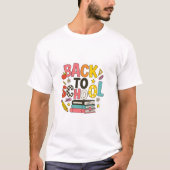 terug naar school t-shirt (Voorkant)