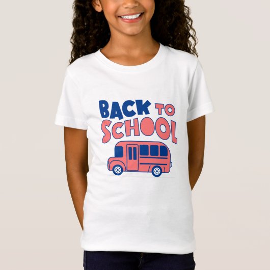 Terug naar school t-shirt (Voorkant)