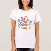 Terug naar school t-shirt (Voorkant)