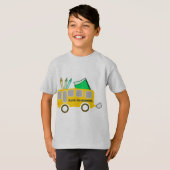 Terug naar school t-shirt (Voorkant volledig)