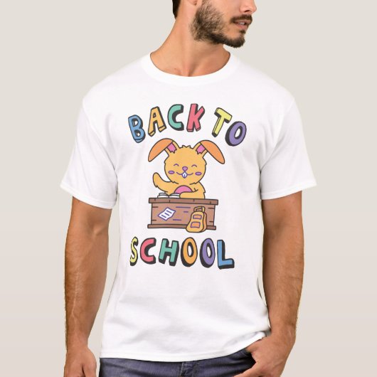 Terug naar school t-shirt (Voorkant)