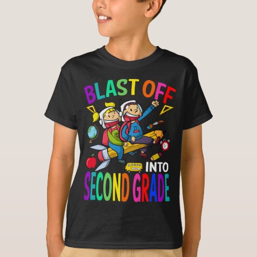Terug naar school t-shirt (Voorkant)