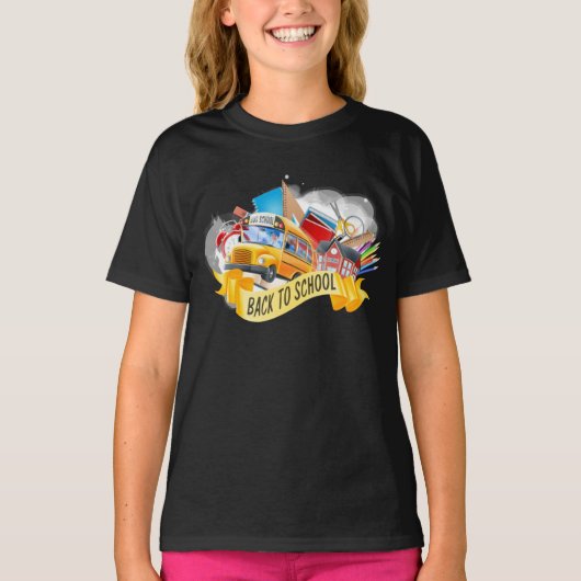 Terug naar school T-Shirt (Voorkant)