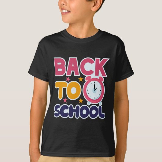 Terug naar school t-shirt (Voorkant)
