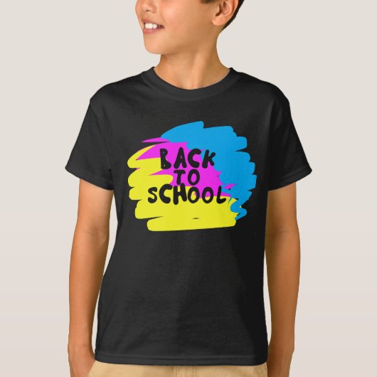 Terug naar school t-shirt (Voorkant)