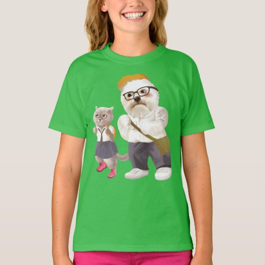 Terug naar School T-shirt (Voorkant)