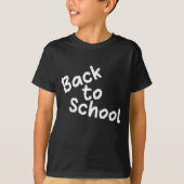 Terug naar School T-shirt (Voorkant)