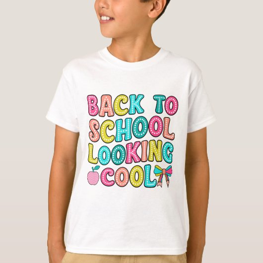 Terug naar school t-shirt (Voorkant)