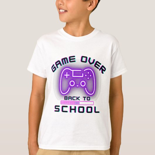 Terug naar school t-shirt (Voorkant)