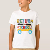 Terug naar school t-shirt (Voorkant)
