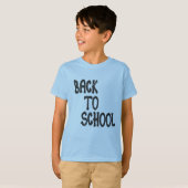 Terug naar school t-shirt (Voorkant volledig)