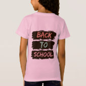 Terug naar school t-shirt (Achterkant)