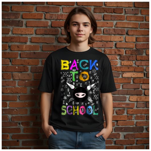 Terug naar school t-shirt