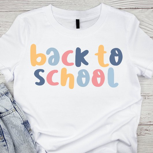 Terug naar School T-shirt