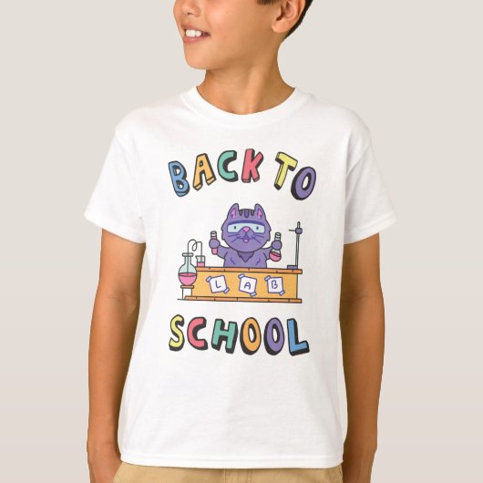 Terug naar school t-shirt (Voorkant)