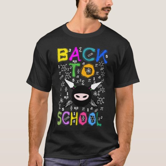Terug naar school t-shirt (Voorkant)