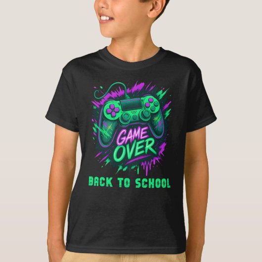 Terug naar school t-shirt (Voorkant)