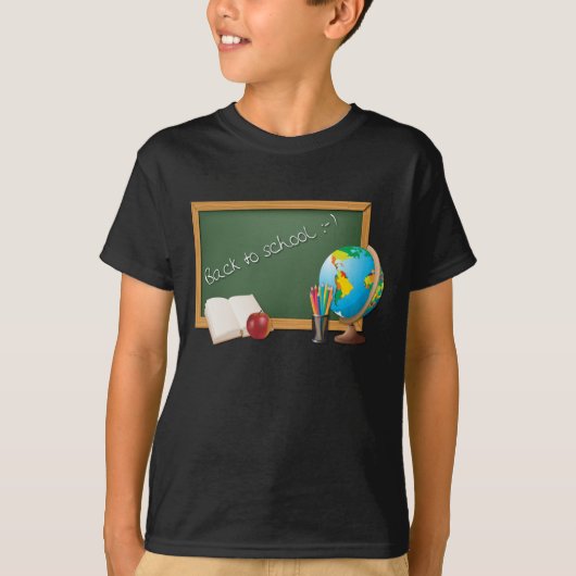 Terug naar school t-shirt (Voorkant)