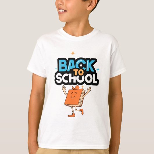Terug naar school t-shirt (Voorkant)