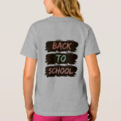 terug naar school t-shirt (Achterkant)