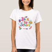 Terug naar school t-shirt (Voorkant)