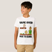 Terug naar school t-shirt (Voorkant volledig)