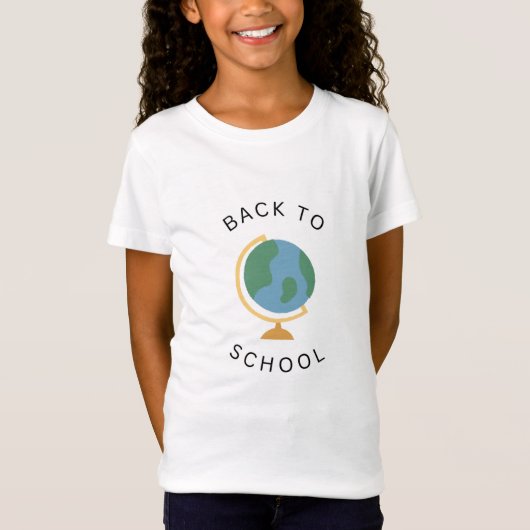 Terug naar school T-shirt (Voorkant)