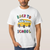 Terug naar school t-shirt (Voorkant)