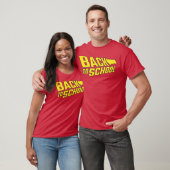 Terug naar school t-shirt (Unisex)