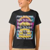 Terug naar School T-shirt (Voorkant)