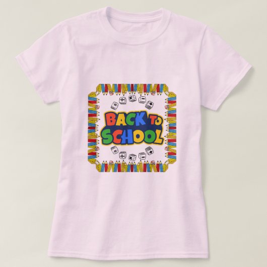 Terug naar school T-shirt 2026 (Design voorkant)