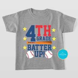 Terug naar School T-shirt | 4e klas beslag omhoog