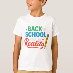 Terug naar school T-shirt - grappig Terug naar de