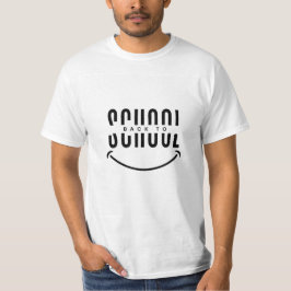 Terug naar school T-shirt | Grappige eerste dag ou