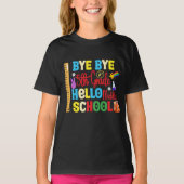 Terug naar School T-shirt hallo | Middelbare schoo (Voorkant)