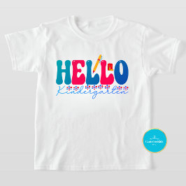 Terug naar School T-shirt hallo | T-shirt voor kle