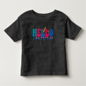 Terug naar School T-shirt hallo | T-shirt voor kle (Voorkant)