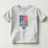 Terug naar School T-shirt | Kleuterschool Batter U (Voorkant)