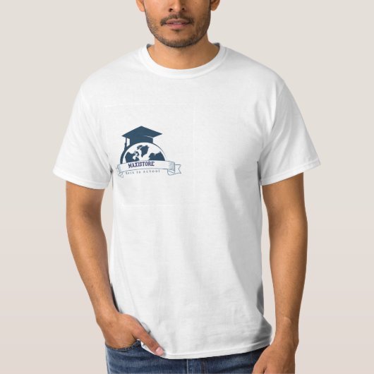Terug naar school T-shirt - Leuk en stijlvol T-shi (Voorkant)