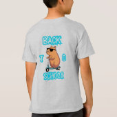 Terug naar school T-shirt met het Wonder Beer (Achterkant)