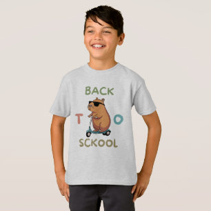 Terug naar school T-shirt met het Wonder Beer