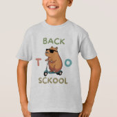Terug naar school T-shirt met het Wonder Beer (Voorkant)