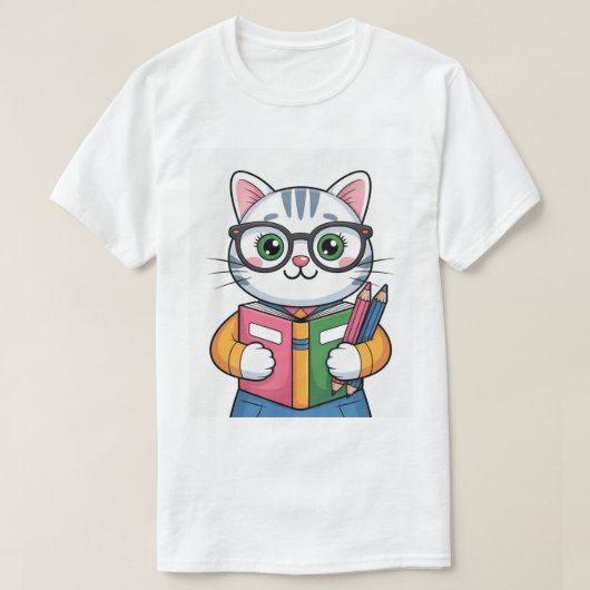Terug naar school T-shirt – Schattige grafisch T-s (Design voorkant)