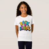 Terug naar school T-shirt voor kinderen humor (Voorkant volledig)