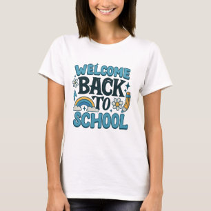 Terug naar school T-shirt voor vrouwen - Schattige