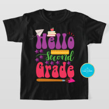Terug naar school T - shirts hallo | T-shirt van t