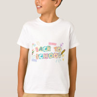 Terug naar School T - shirts: opvallen dit schoolj